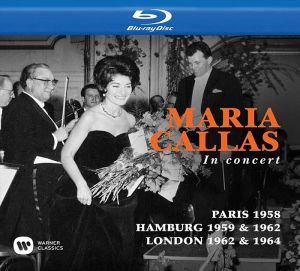 Maria Callas - Maria Callas In Concert: Paris 1958, Hamburg 1959 & 1962, London 1962 & 1964 (3 x Blu-Ray)