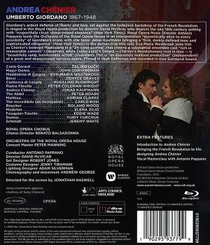 Antonio Pappano - Giordano: Andrea Chenier (The Royal Opera House) (Blu-Ray)