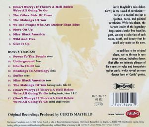 Curtis Mayfield - Curtis (Remastered + 9 bonus tracks) [ CD ]