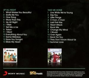 One Direction - Up All Night & Take Me Home (2CD)