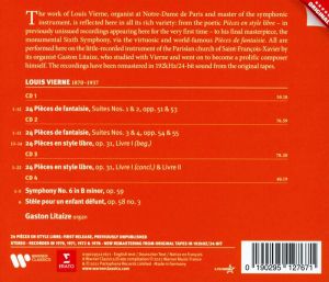 Louis Vierne - 24 Pieces De Fantaisie, 24 Pieces Libres, Symphonie No.6 (4CD) [ CD ]
