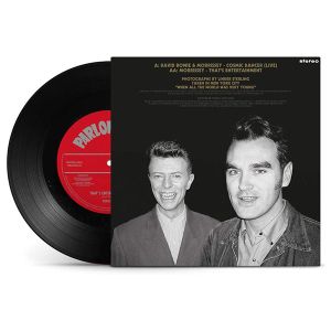 David Bowie & Morrissey - Cosmic Dancer (Live) / That's Entertainment (7 inch, Vinyl, Single, Stereo, 45 RPM) [ 7" VINYL ]