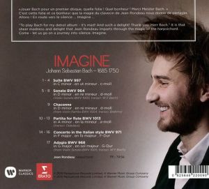 Jean Rondeau - Bach: Imagine [ CD ]