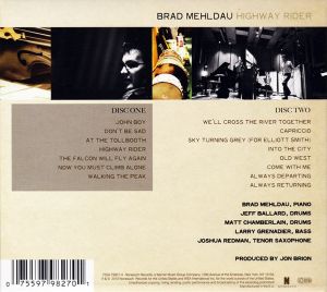 Brad Mehldau - Highway Rider (2CD)