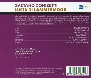 Nicola Rescigno - Donizetti: Lucia Di Lammermoor (2CD)