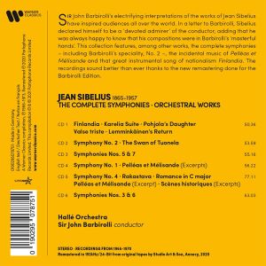 John Barbirolli - Sibelius: Complete Symphonies - Symphonic Poems (6CD box)