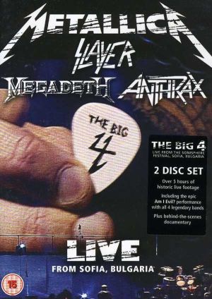 The Big Four: Metallica, Slayer, Megadeth, Anthrax - Live From Sofia, Bulgaria 22.06.2010 (2DVD-Video) [ DVD ]