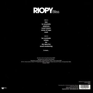 Riopy (Jean-Philippe Rio-Py) - Bliss (Vinyl) 