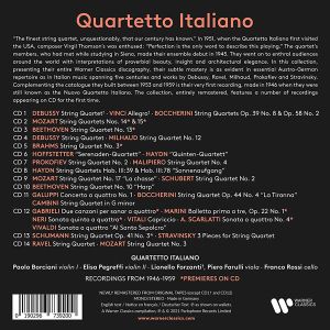 Quartetto Italiano - Prima La Musica - The Complete Warner Classics Recordings (14 CD box)