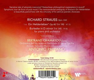 Bertrand Chamayou - Richard Strauss: Ein Heldenleben & Burleske (CD)