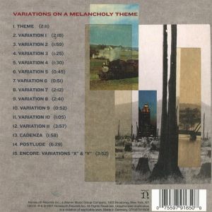 Brad Mehldau & Orpheus Chamber Orchestra - Variations On A Melancholy Theme (CD)