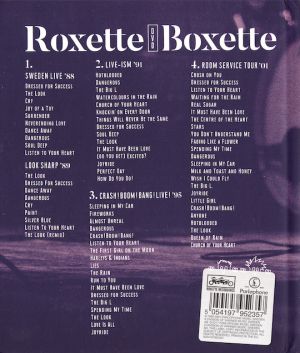 Roxette - Roxette DVD Boxette (4 x DVD-Video) [ DVD ]