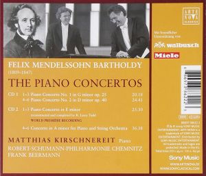 Matthias Kirschnereit - Mendelssohn: The Piano Concertos (2CD) [ CD ]
