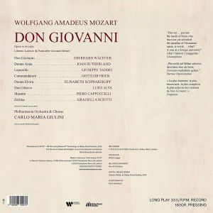 Carlo Maria Giulini - Mozart: Don Giovanni (4 x Vinyl Box)