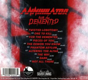 Annihilator - For The Demented [ CD ]