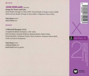 Nigel Rogers - John Dowland: Songs For Tenor And Lute, A Musicall Banquet (2CD)