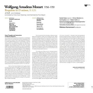Nikolaus Harnoncourt, Concentus Musicus Wien - Mozart: Requiem (Vinyl)