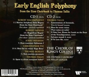 Choir Of King's College Cambridge - Early English Polyphony (From The Eton Choirbook To Thomas Tallis) (2CD)