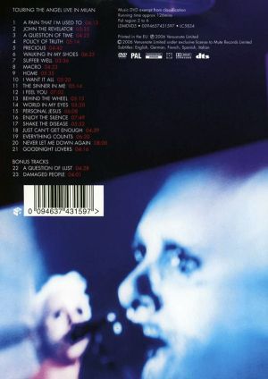 Depeche Mode - Touring The Angel: Live In Milan (DVD-Video) [ DVD ]