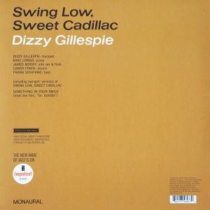 Dizzy Gillespie - Swing Low, Sweet Cadillac (Mono, Live) (Vinyl)