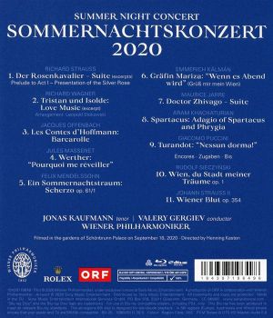 Wiener Philharmoniker & Valery Gergiev - Summer Night Concert 2020 (Blu-Ray)