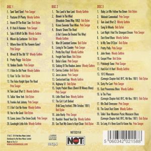 Pete Seeger & Woody Guthrie & Bob Dylan - American Folk Legends (3CD)
