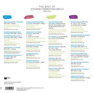 The Best Of Johann Sebastian Bach - Various Artists (2 x Vinyl)