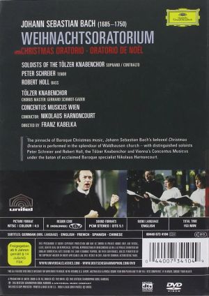 Nikolaus Harnoncourt - Bach: Christmas Oratorio (DVD-Video) [ DVD ]