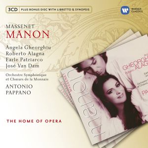 Orchestre Symphonique de la Monnaie, Antonio Pappano - Massenet: Manon (4CD box)