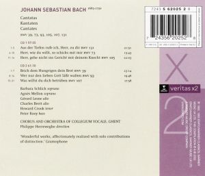 Philippe Herreweghe - Bach: Cantatas 39, 73, 93, 105, 107, 131 (2CD) [ CD ]