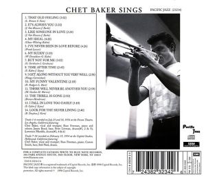 Chet Baker - Chet Baker Sings [ CD ]