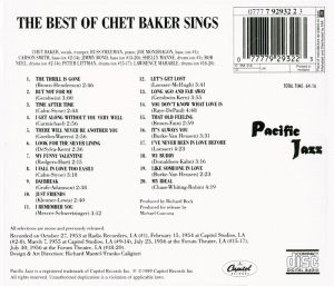 Chet Baker - Let's Get Lost: The Best Of Chet Baker Sings [ CD ]