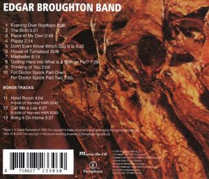 Edgar Broughton Band - Edgar Broughton Band (Remastered with bonus tracks) [ CD ]