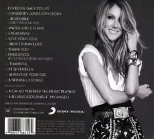 Celine Dion - Loved Me Back To Life (Deluxe Edition + 2 bonus Tracks & 4 postcards) [ CD ]