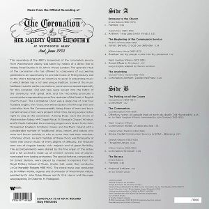 H.M. Queen Elizabeth II - Music From The Official Recording Of The Coronation Service Of Her Majesty Queen Elizabeth II (Vinyl)