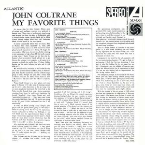 John Coltrane - My Favorite Things (60th Anniversary Deluxe Edition) (2 x Vinyl)
