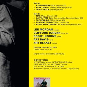 Lee Morgan - Expoobident (Limited Edition, Gatefold) (Vinyl) [ LP ]