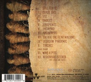 Lamb Of God - VII: Sturm Und Drang (Limited Deluxe Edition 12 tracks) [ CD ]