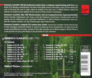 Mikhail Pletnev - Domenico Scarlatti: 15 Sonatas Vol.1 [ CD ]