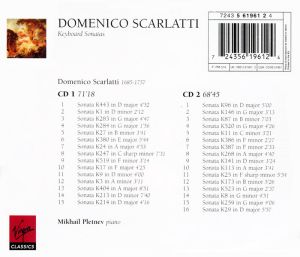 Mikhail Pletnev - Domenico Scarlatti: Piano Sonatas (2CD) [ CD ]