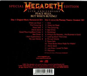 Megadeth - Peace Sells...But Who's Buying (25th Anniversary) (2CD)
