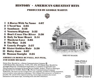 America - History: America's Greatest Hits [ CD ]