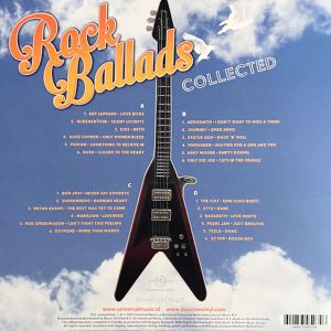Rock Ballads Collected - Various Artists (Limited Edition, Red Coloured) (2 x Vinyl)