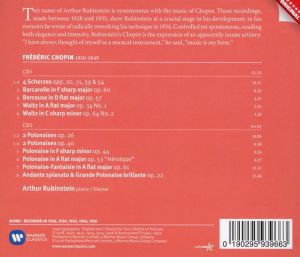 Artur Rubinstein - Chopin: Scherzos & Polonaises (2CD)