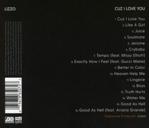 Lizzo - Cuz I Love You (Super Deluxe 16 tracks) [ CD ]