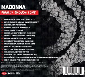 Madonna - Finally Enough Love (CD)