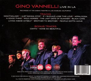 Gino Vannelli - Live In LA (CD with DVD) [ CD ]