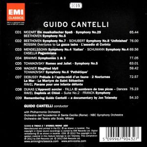 Guido Cantelli - Icon: Fiery Angel Of The Podium (9CD box)