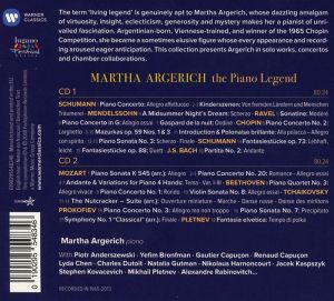 Martha Argerich - The Piano Legend (Best Of) (2CD) [ CD ]