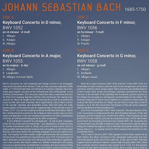 David Fray - Bach: Piano Concertos BWV 1052, 1055, 1056, 1058 (2 x Vinyl) (LP)